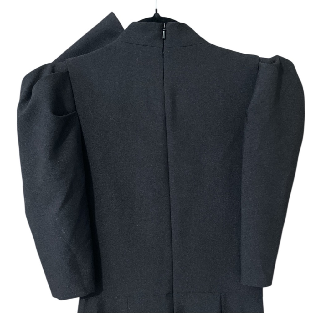 BLACK HALO Eve by Laurel Berman Ara Bow Jumpsuit NWT black, size 0 elegant party - Picture 8 of 12